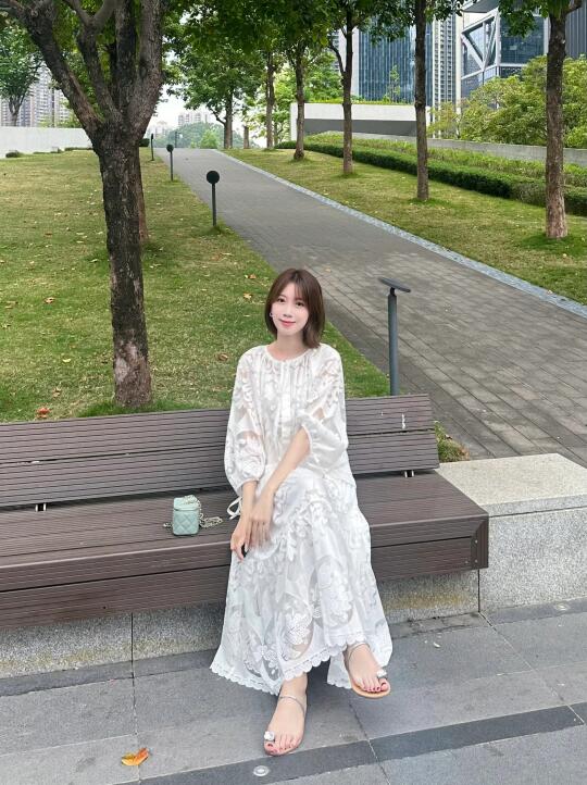 初夏喜欢舒服清爽的look🌿