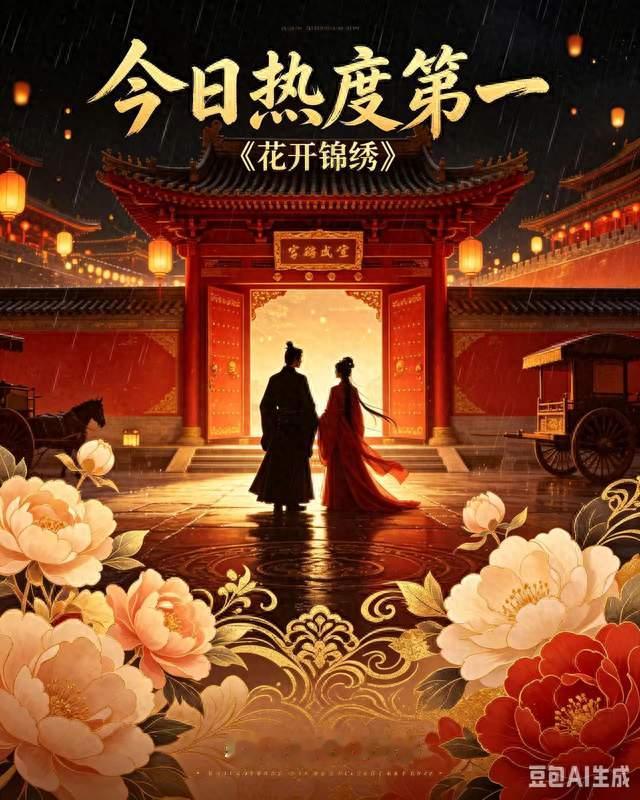 今日热度第一！《花开锦绣》爆火，重新定义双强古偶