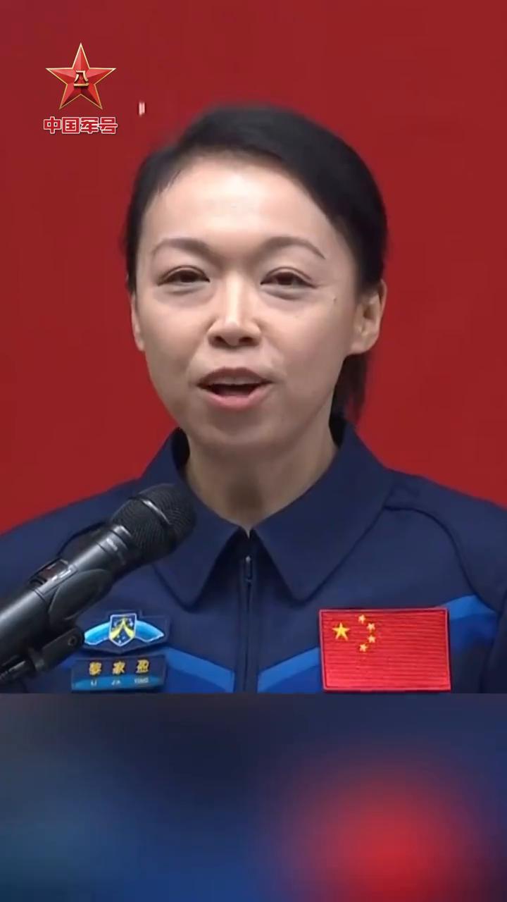 黎家盈用粤语感谢大家支持。
神二十三航天员黎家盈。
多谢大家的支持和关心，我会好