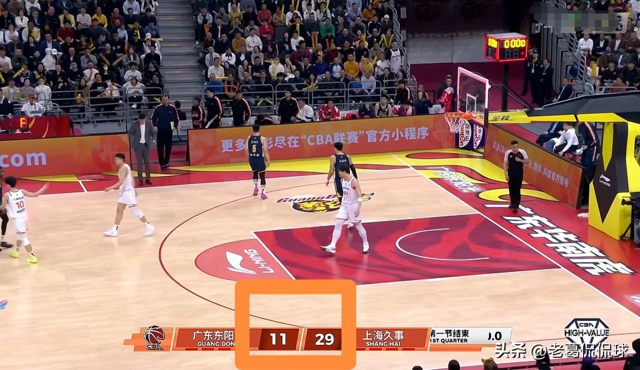 广东东阳光真是太丢人现眼了！在今天进行的广东东阳光和上海久事的强强对话中，目前双