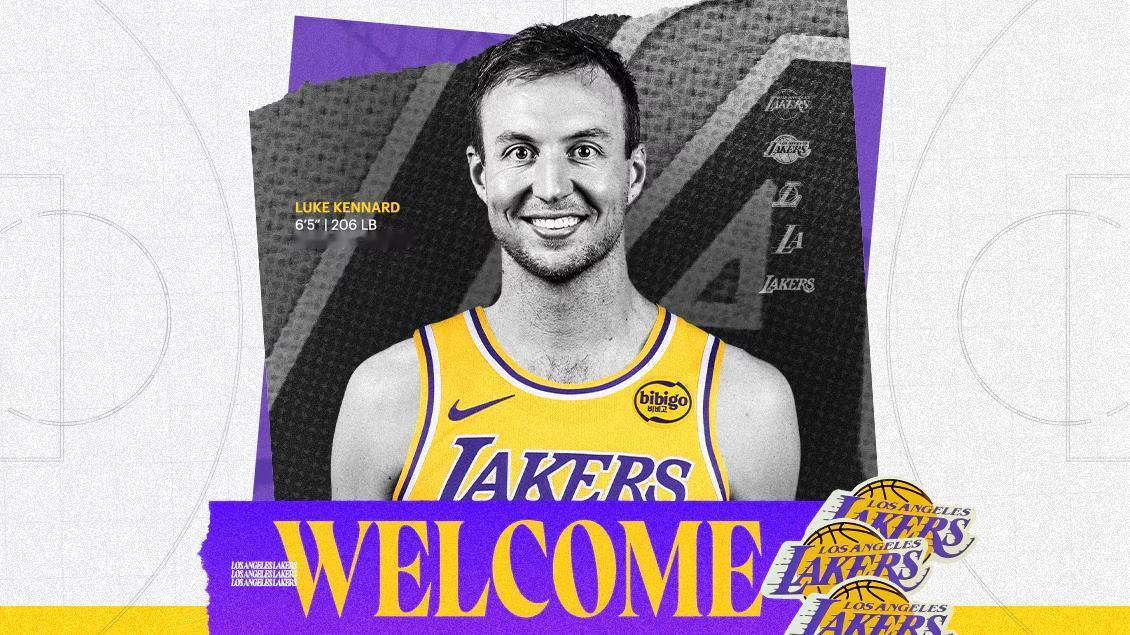 湖人官方宣布，卢克·肯纳德可以在周六晚对阵金州勇士的比赛中迎来自己加盟洛杉矶湖人