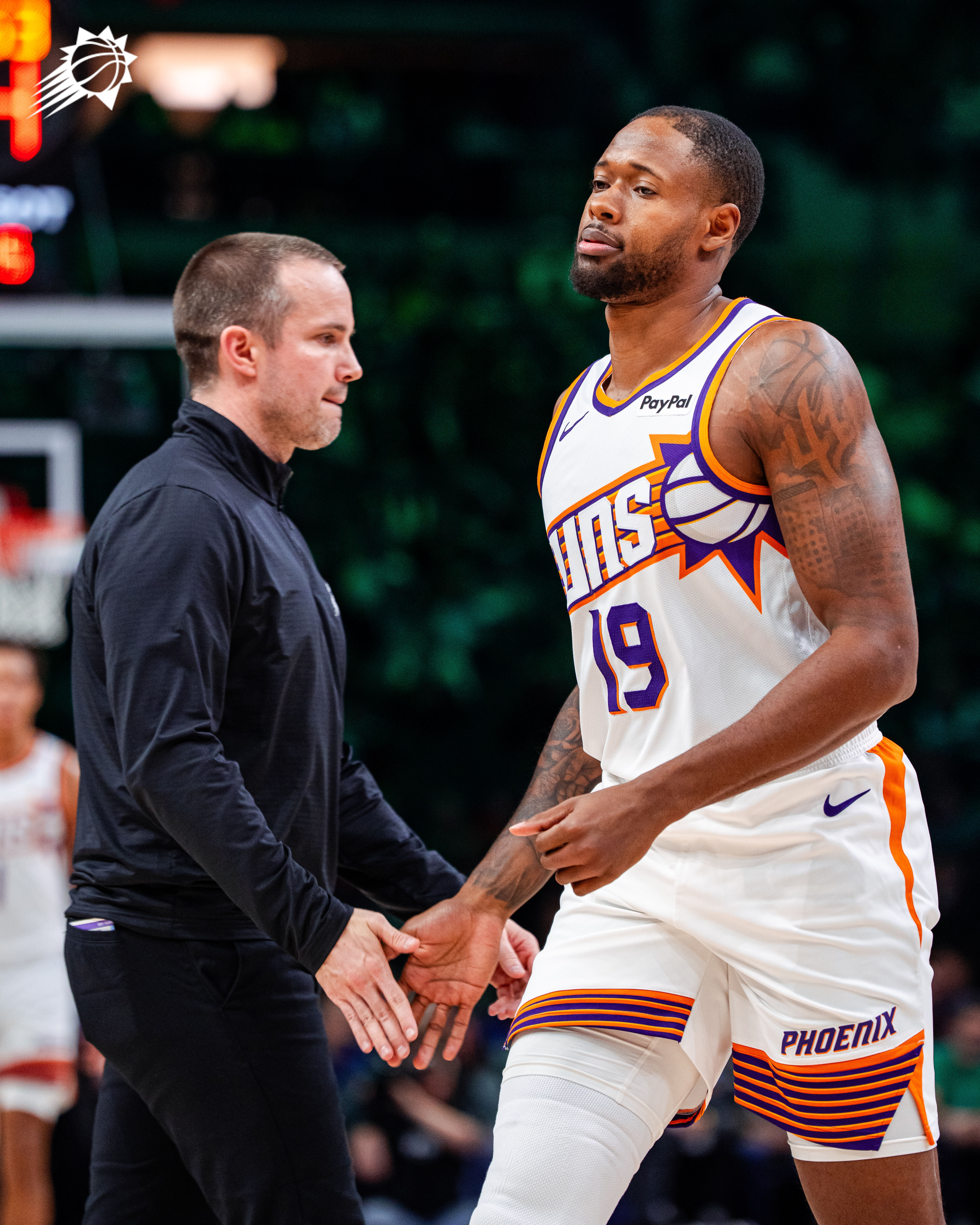 海史密斯刚上场直接命中底角三分！菲尼克斯太阳 ｜旭日东升 ｜太阳vs森林狼