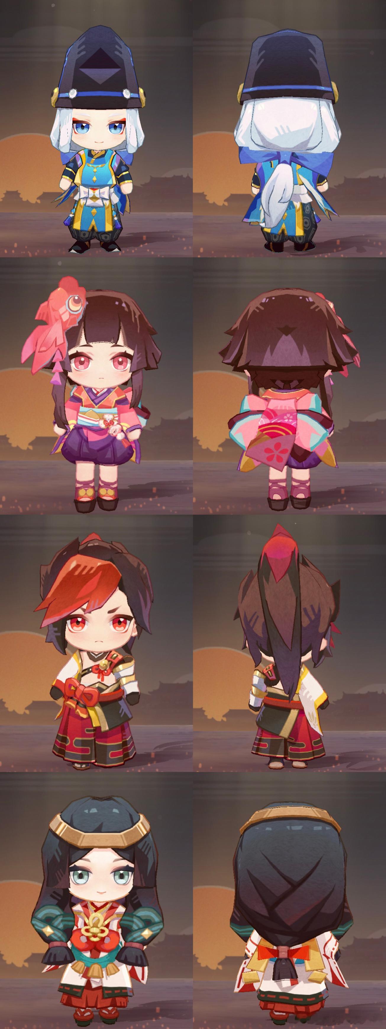 #阴阳师手游[超话]# 喜乐箱QQ人一览（截至2024年6月，含联动） ​​​
