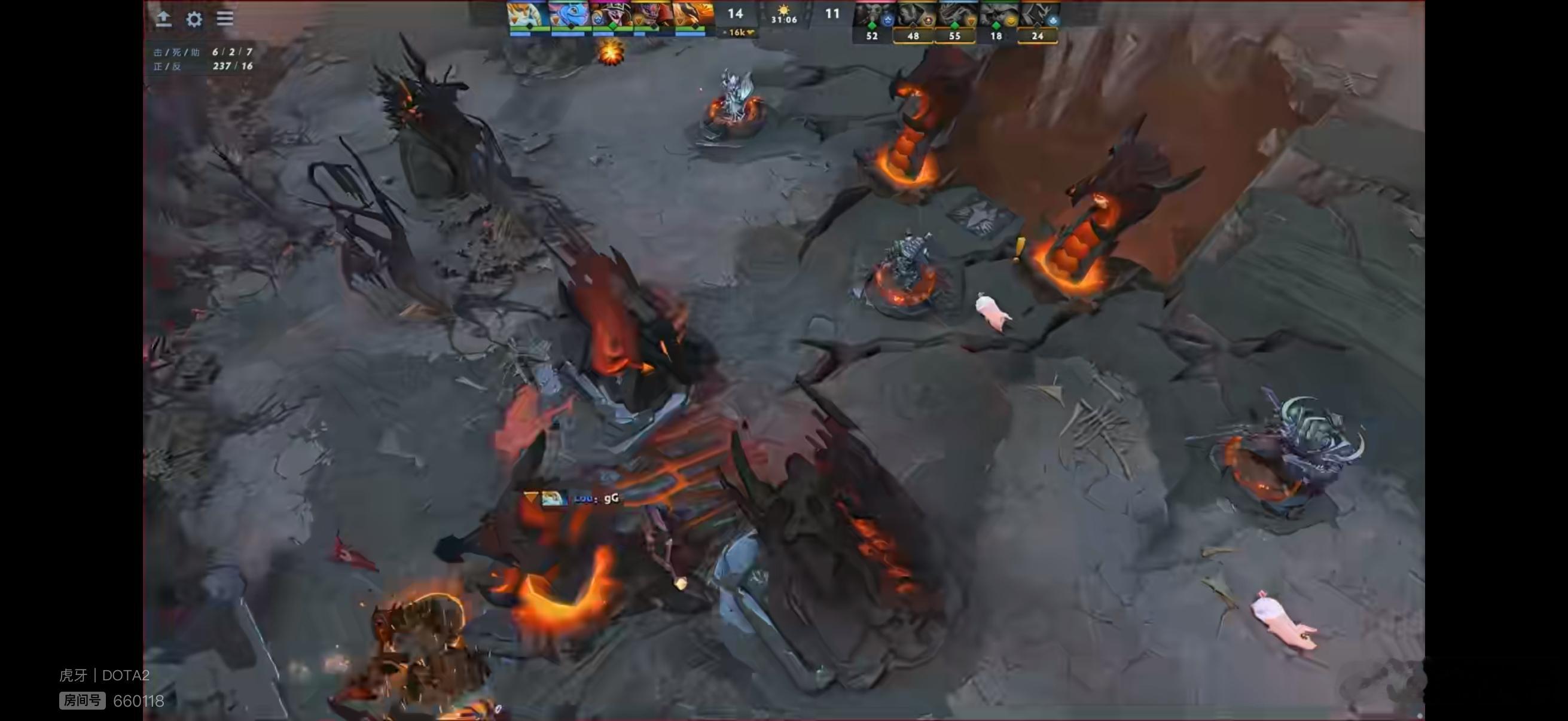 锁妖塔二队拿下第一局dota2不朽杯s2