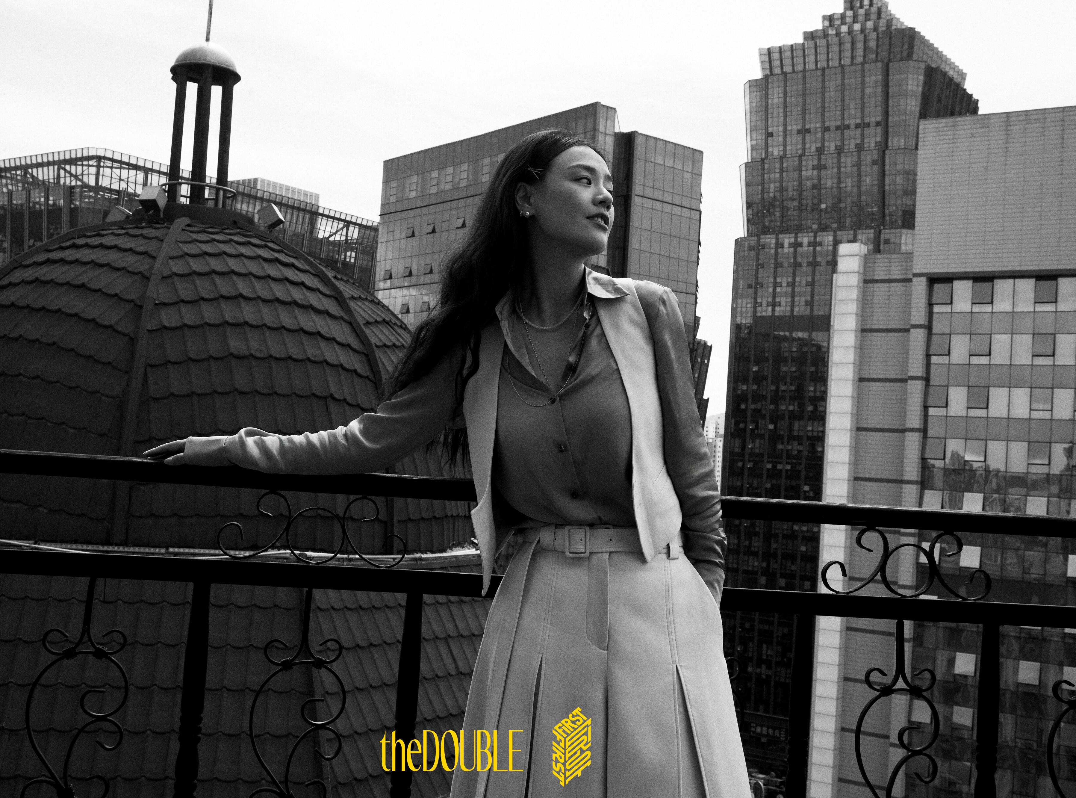 马思纯 theDOUBLE封面 