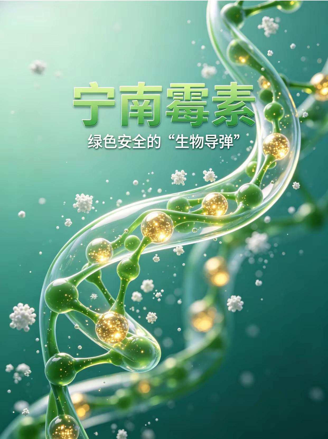 宁南霉素——绿色安全的“生物导弹”。宁南霉素