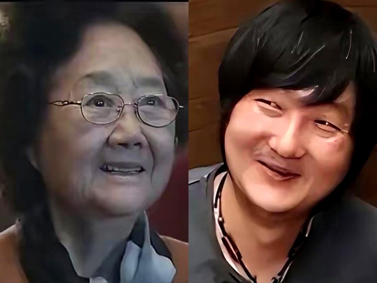 看剧时忽然炸点：李老师这位和气的老太太，居然是王大治的妈妈。
网友跟着放大镜：轮
