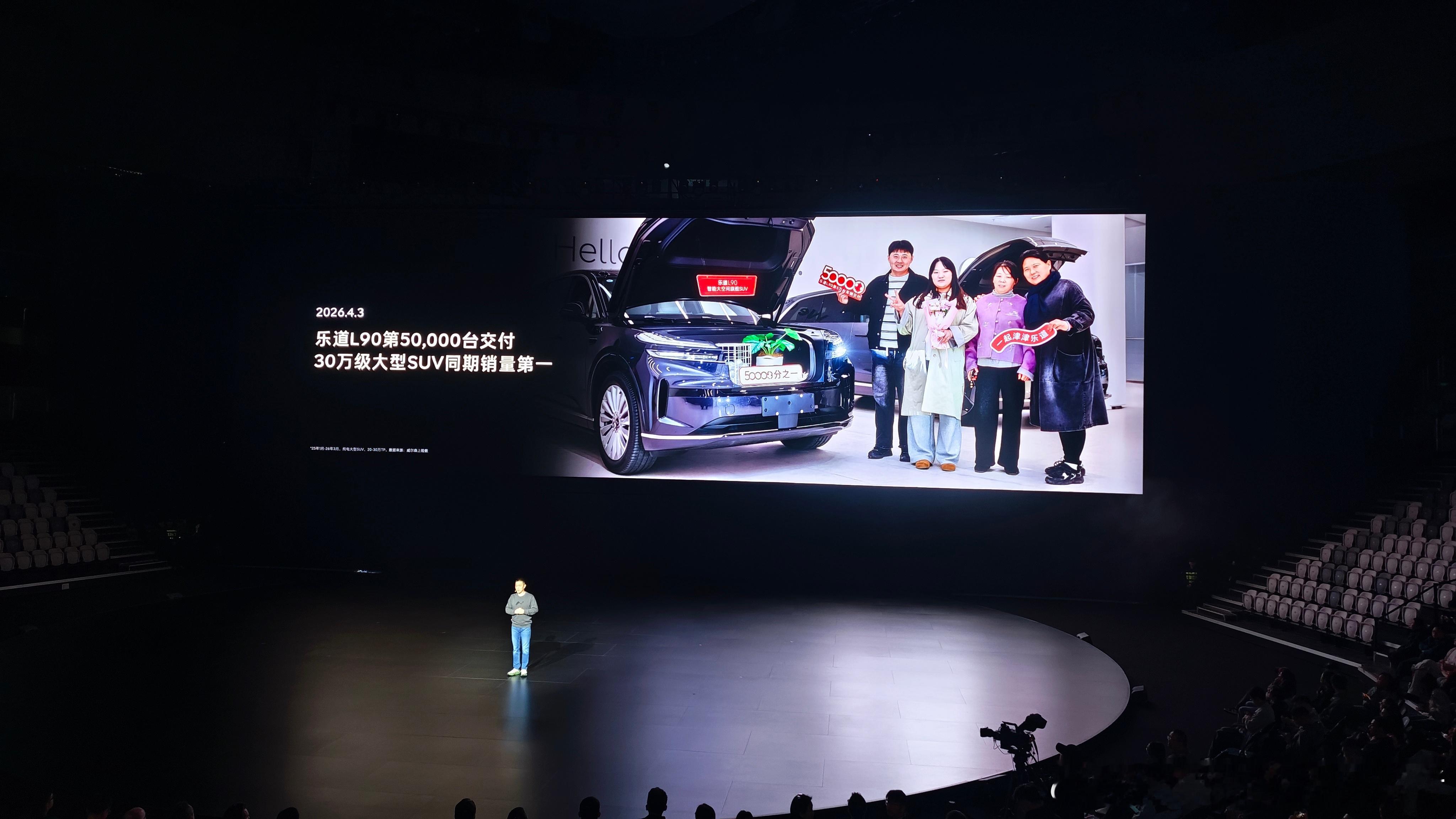 乐道L90的销量其实并不差，是同期同级别销量第一☝️乐道l80双舱超级大五座乐道