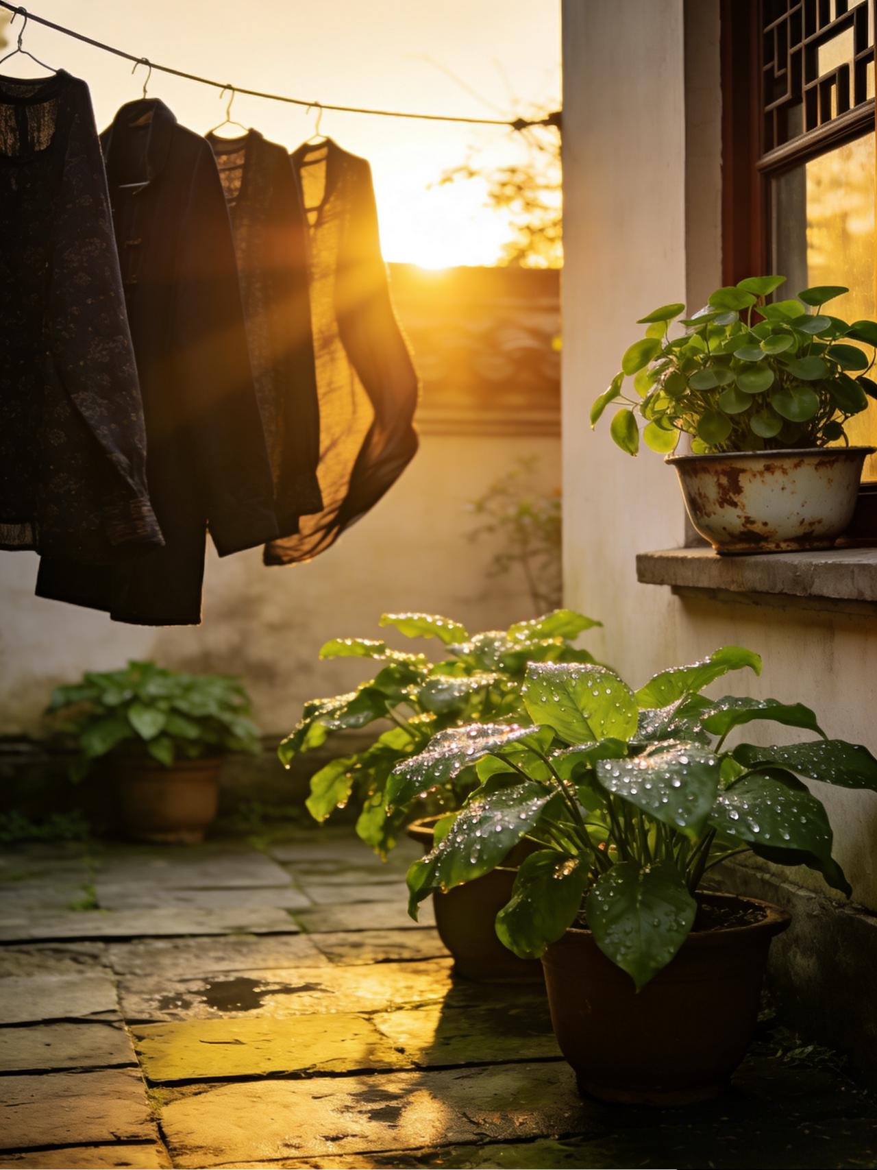 晨空带暖，烟火寻常
 
天刚蒙蒙亮，窗外就透出淡淡的暖光。推开窗，清新的空气裹着