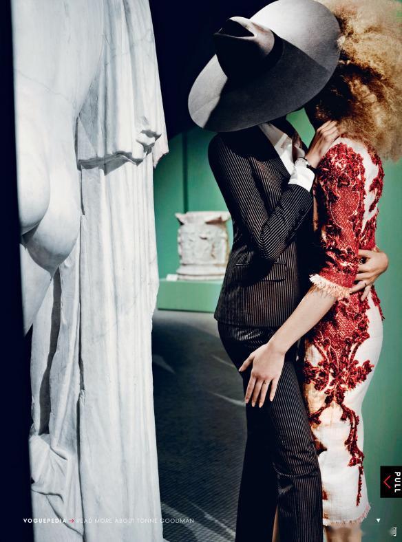 raquel zimmermann and joan smalls by mar