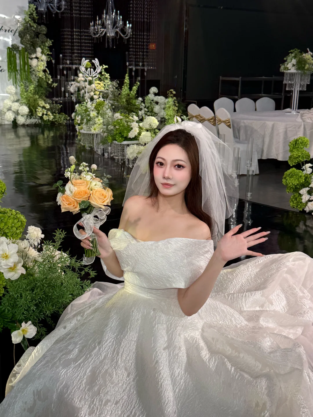 福州这里的婚礼布置好韩啊💒