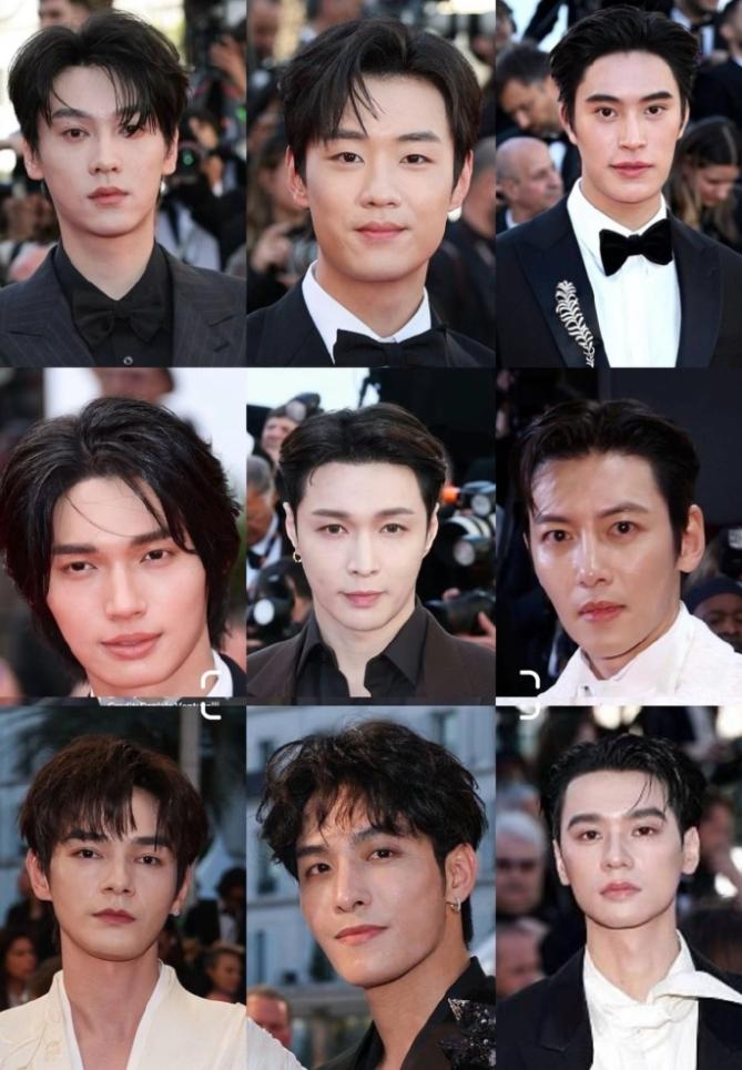 男明星戛纳生图
感觉不是很生，甚至有点熟的冒油了……