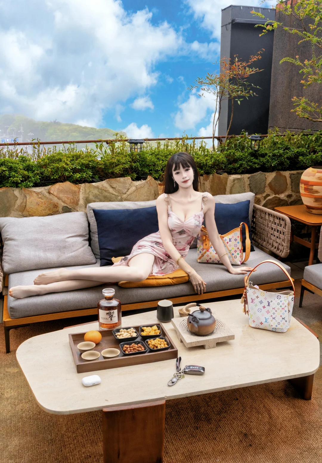 长沙旅游不用愁，码住市中心江景庭院