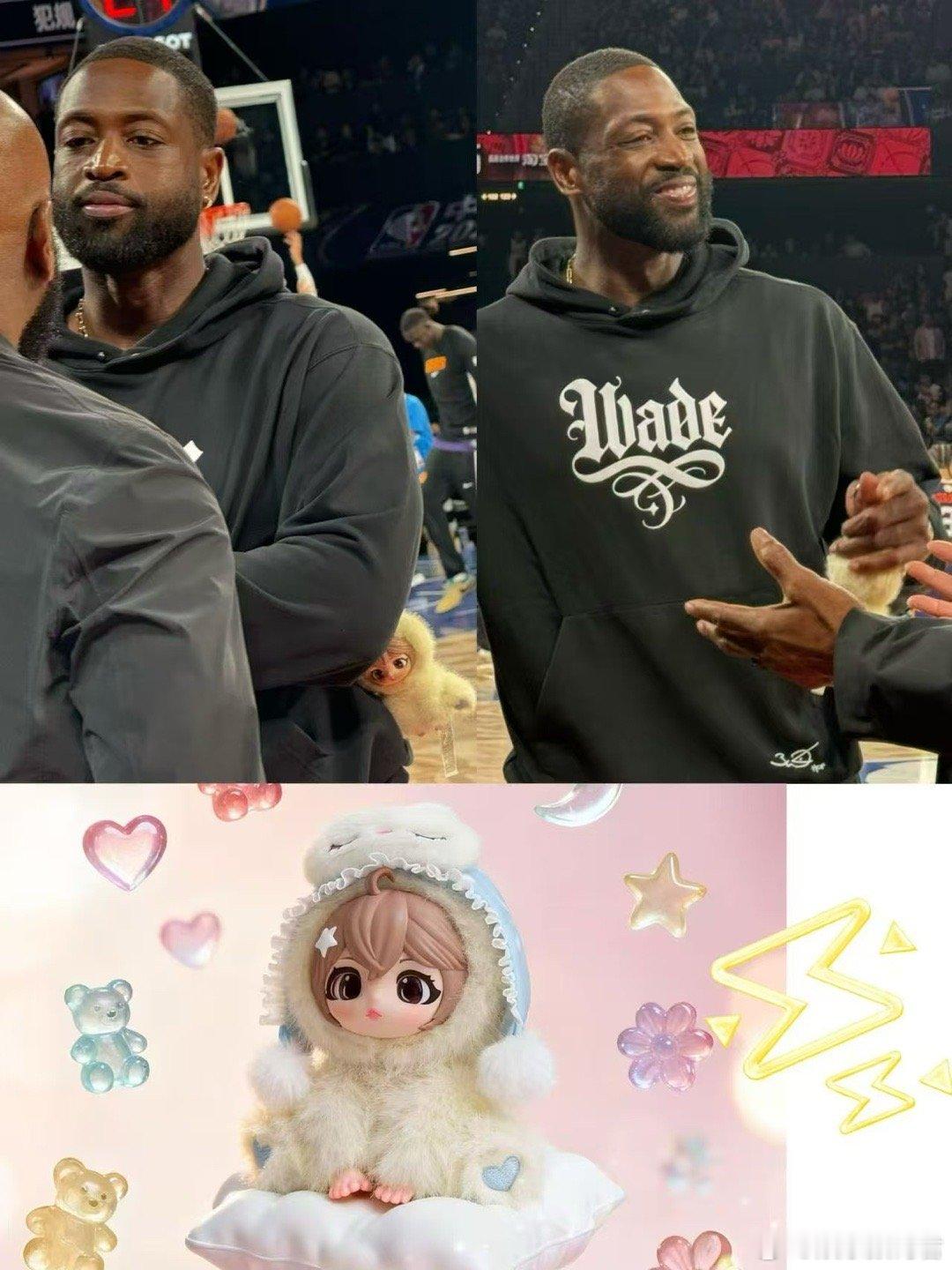 李汶翰韦德撞娃啦 潮玩爱好者集合！李汶翰和韦德带着同系列玩偶同框，李汶翰的追星笑