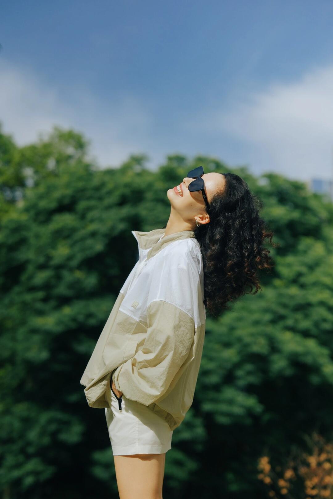 我真的太爱绿意盎然的公园啦！