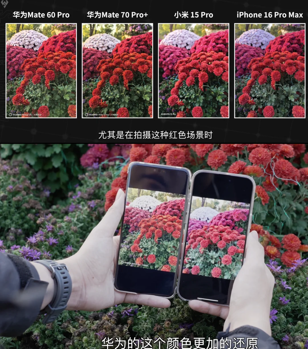 对比太明显了！华为Mate70还是那四个字！