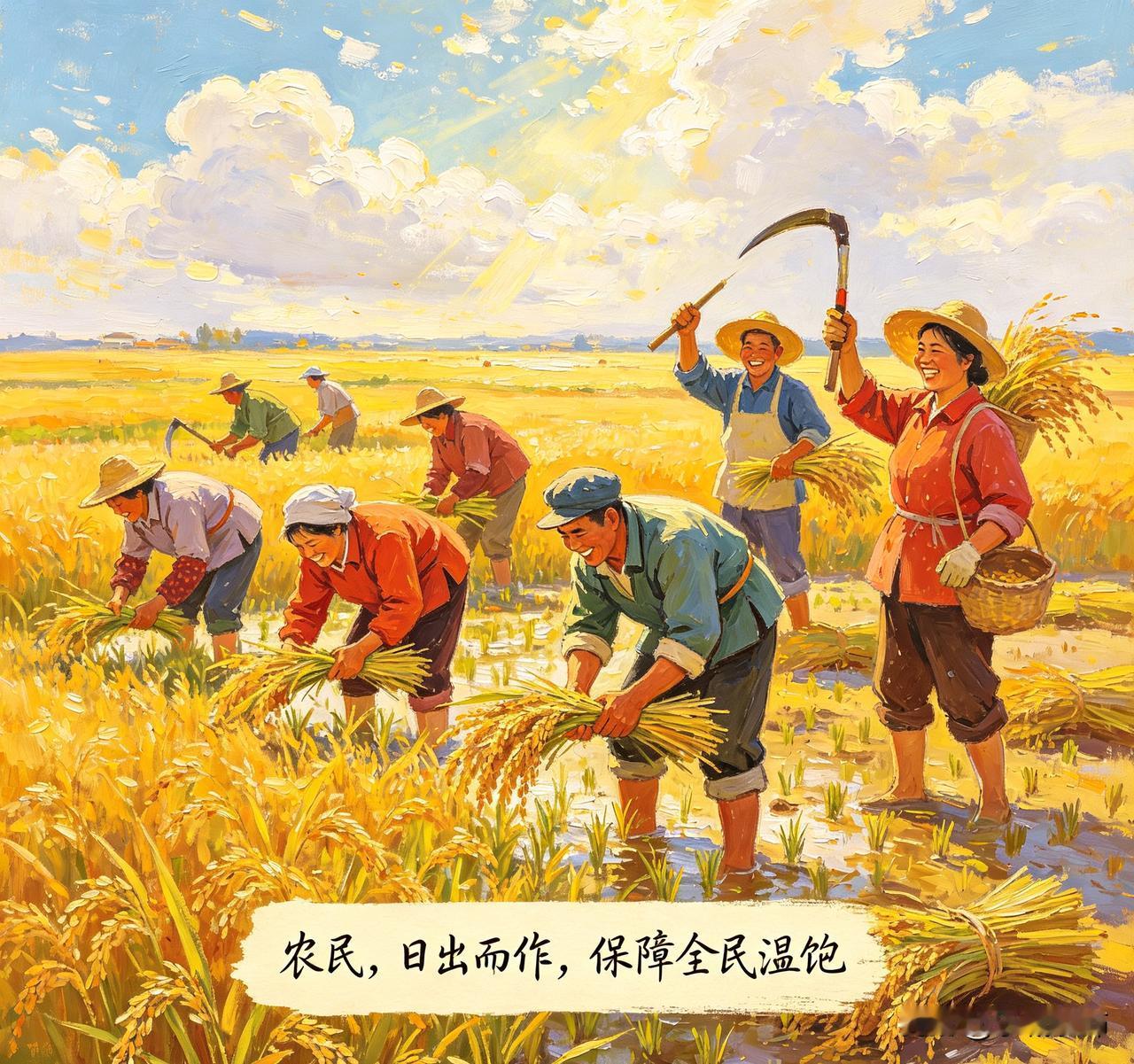 农业是根本,农民是什么呢?
农业是根本，农民是什么呢？
农业稳住粮食根基，撑起国