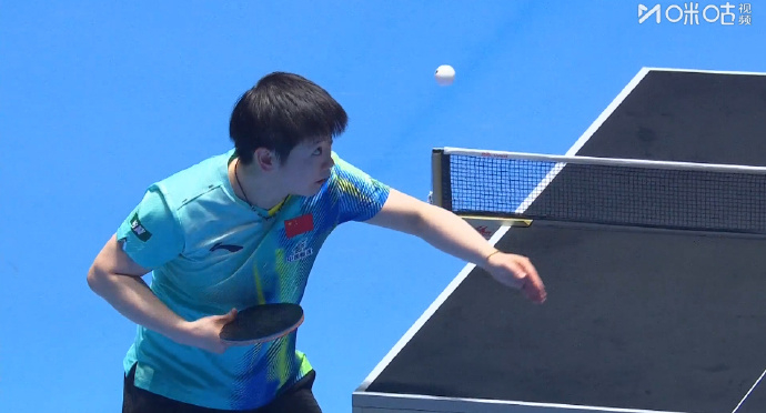 #孙颖莎伤愈复出首胜#海口亚洲杯小组循环赛第一轮，3-0战胜叶伊恬，取得开门红。