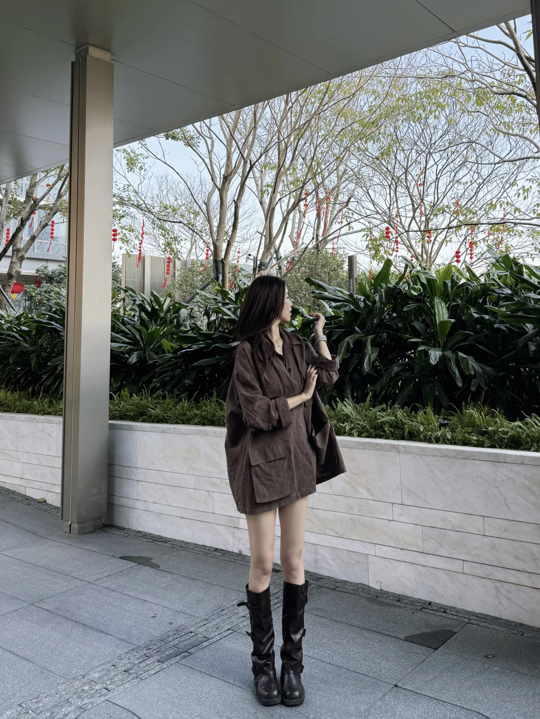 是180也能盖PP的苎麻大外套～