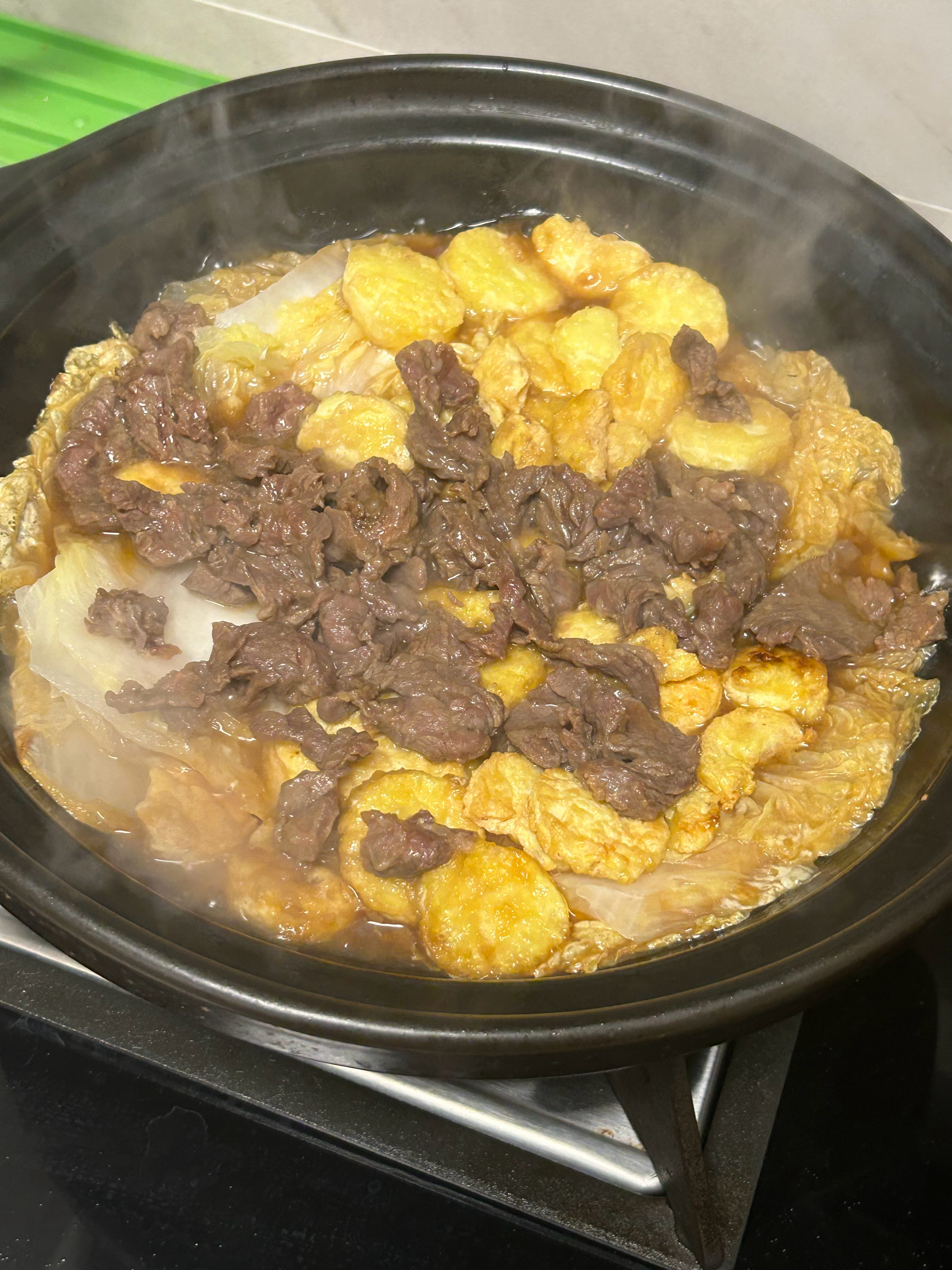 一起做的第一顿饭争取要一起做好多好多顿饭 