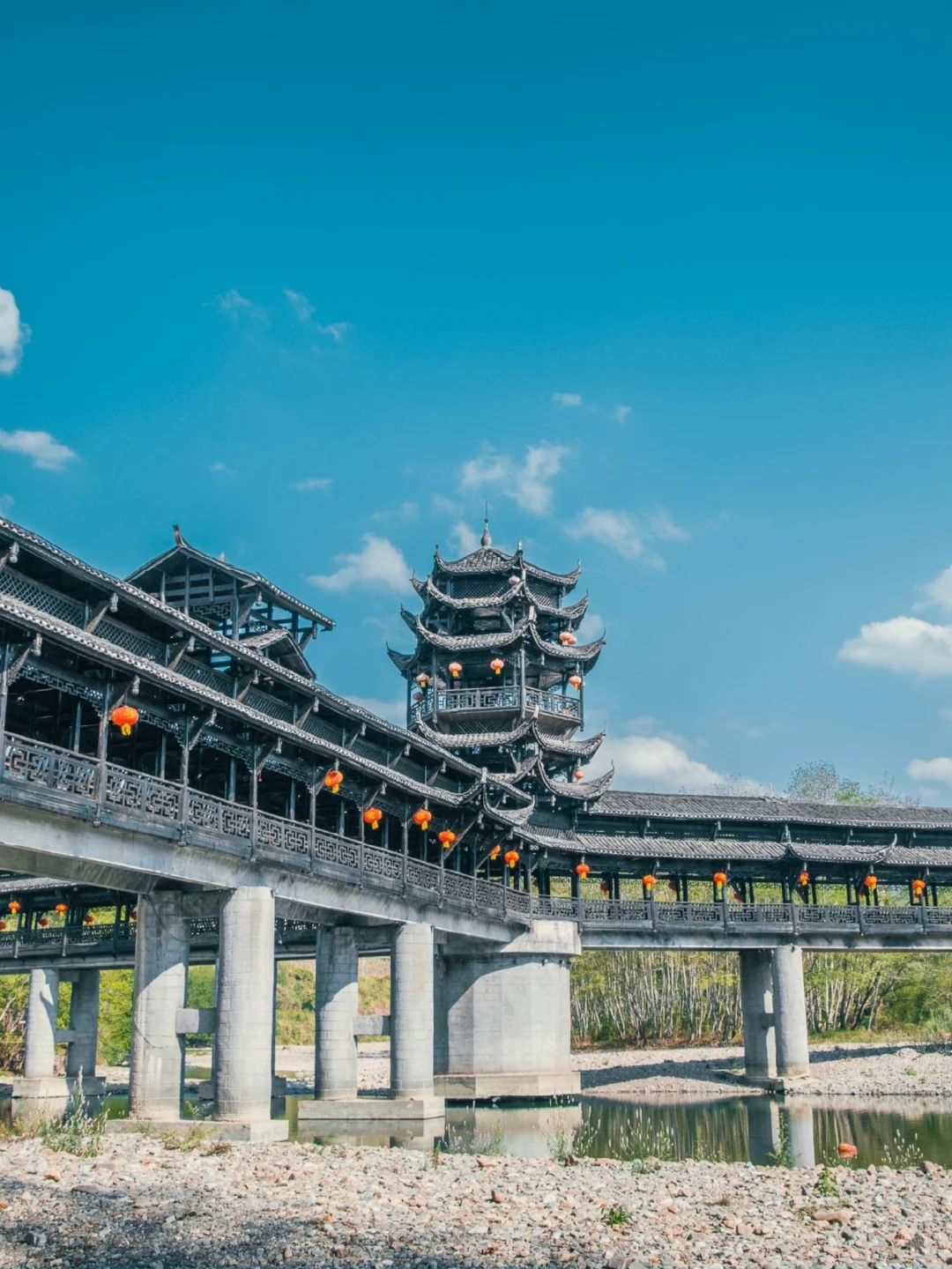 自驾湘西惹巴拉，Y字凉亭桥串起三寨风景