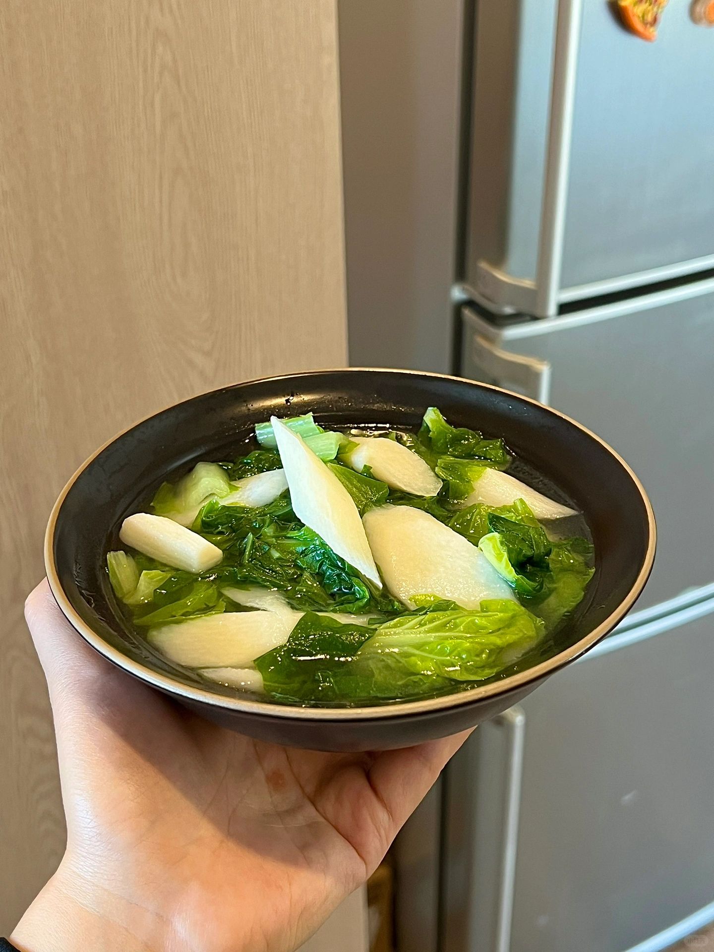 上汤山药🍃喝了一周也不腻的绵密素食汤