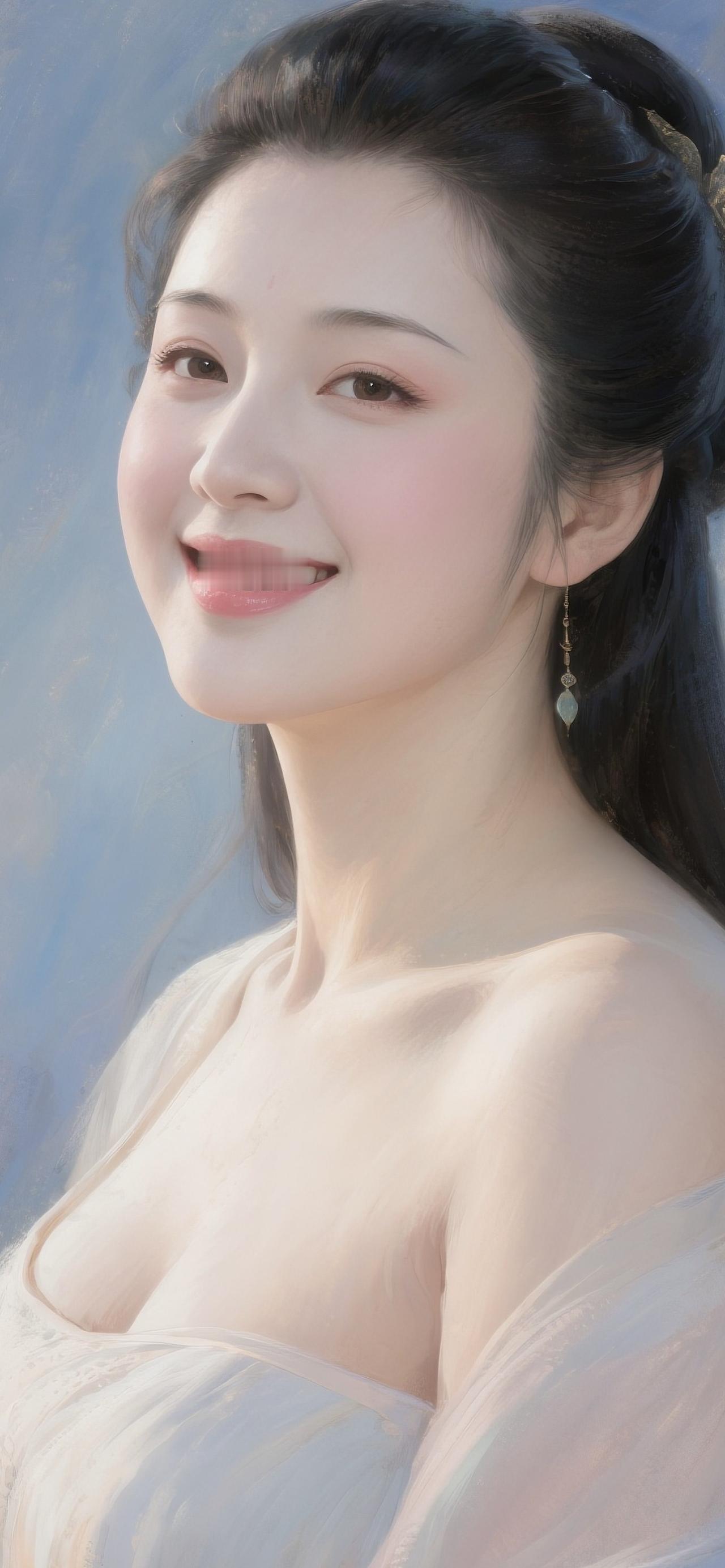 瘦女孩是利落的风，肩线带光、裙摆晃出轻盈感；微胖女孩是软乎乎的云，腰腹藏着温软弧