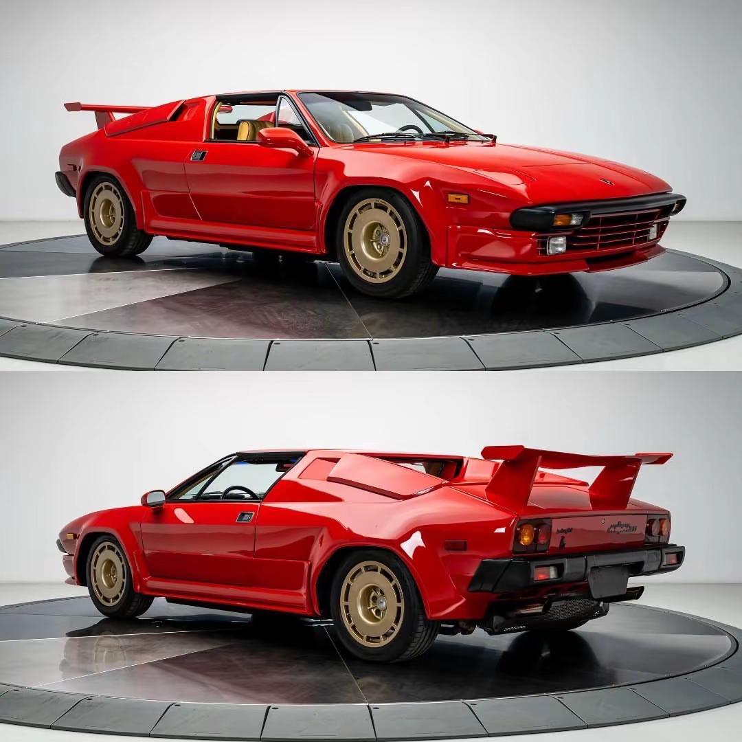 这台1988年 Lamborghini Jalpa，是兰博基尼在1981年至19