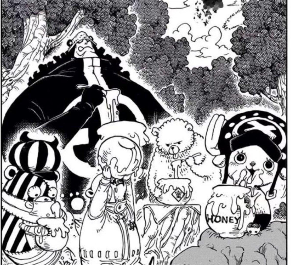 曾经的海贼王漫画扉页，画师上色！太有爱了，好希望真能看到这一幕[泪]虽然不太可能