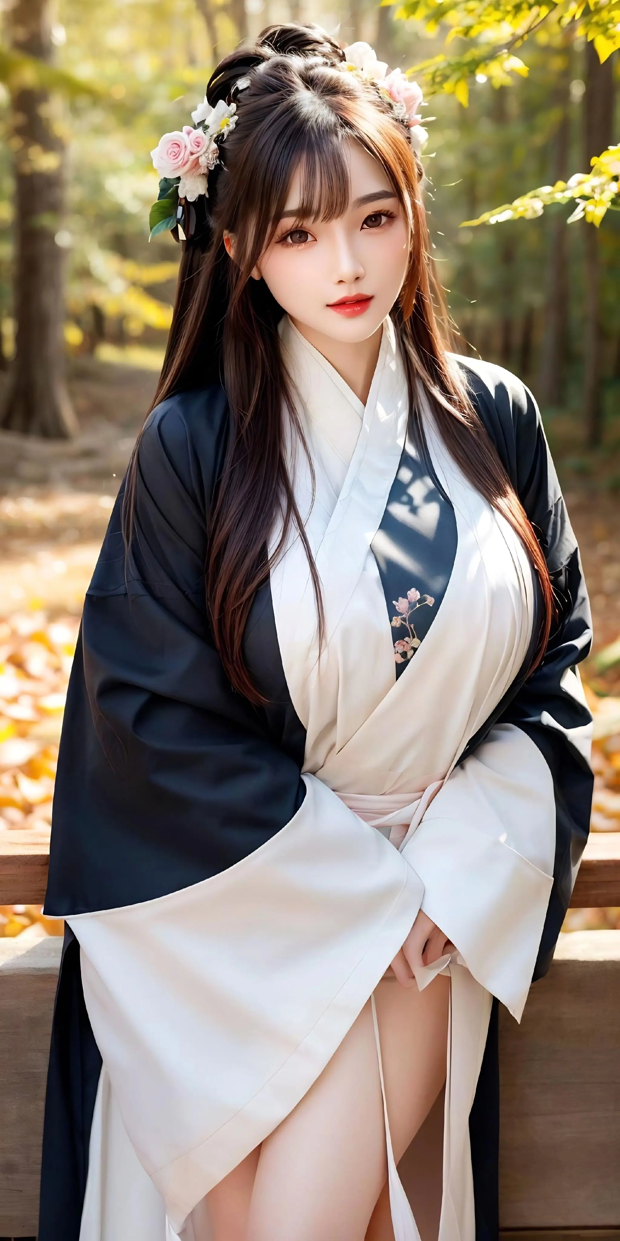原创 古装美人 汉服小姐姐 丰满女生 极品身材