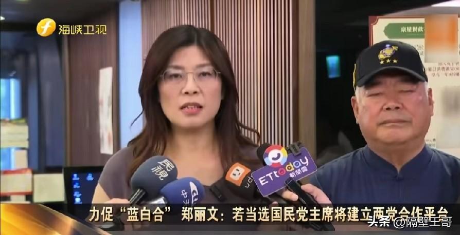 前天，郑丽文在活动讲话中说了两点，很能切中要害。
第一，不管是党内的选举，主席的