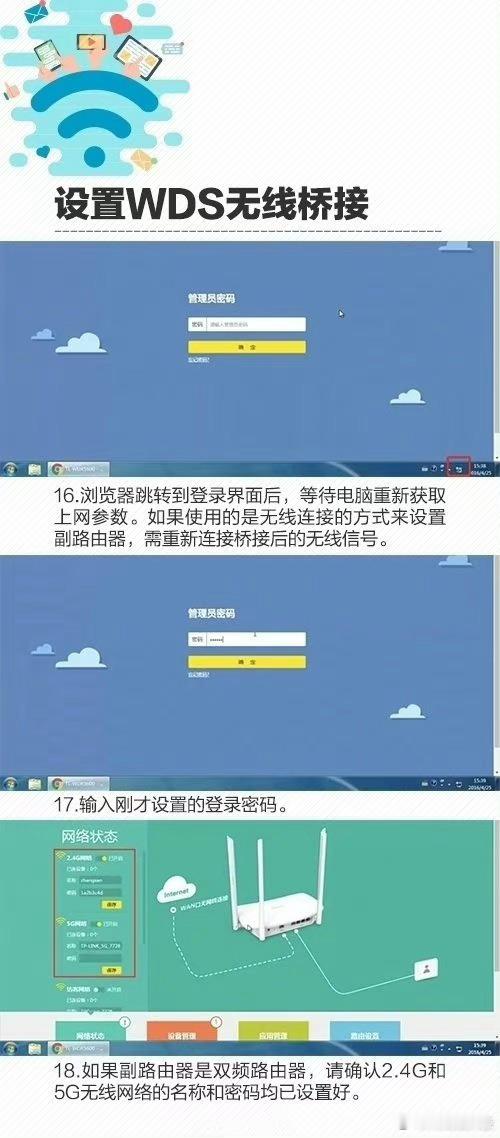 怎么样才能让家里网络信号再无死角？ WiFi无线桥接，可以参考一下#数码科技##