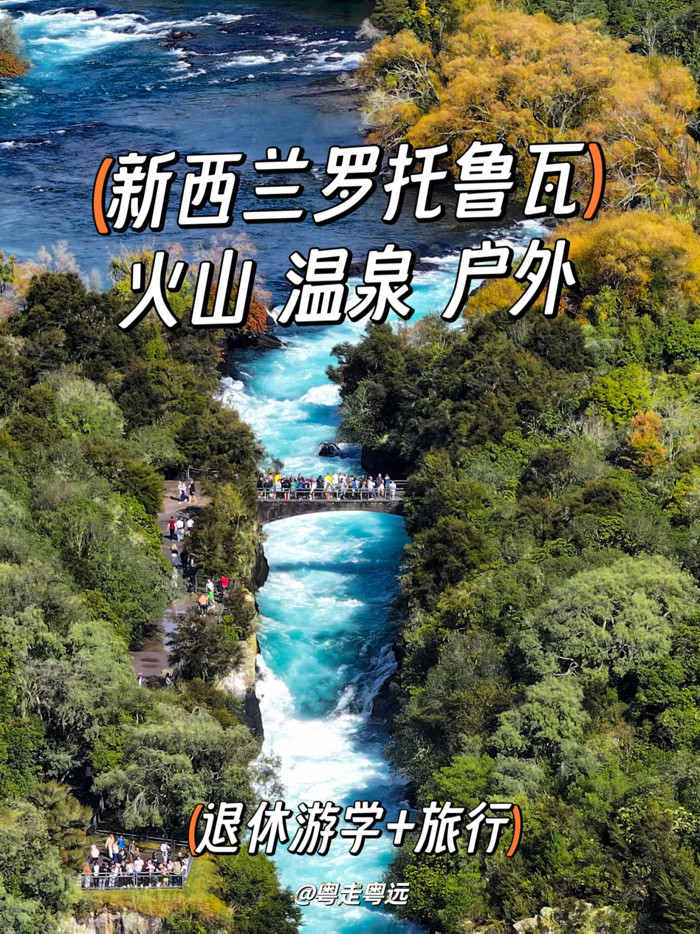 退休到新西兰游学加旅行 罗托鲁瓦原始热力