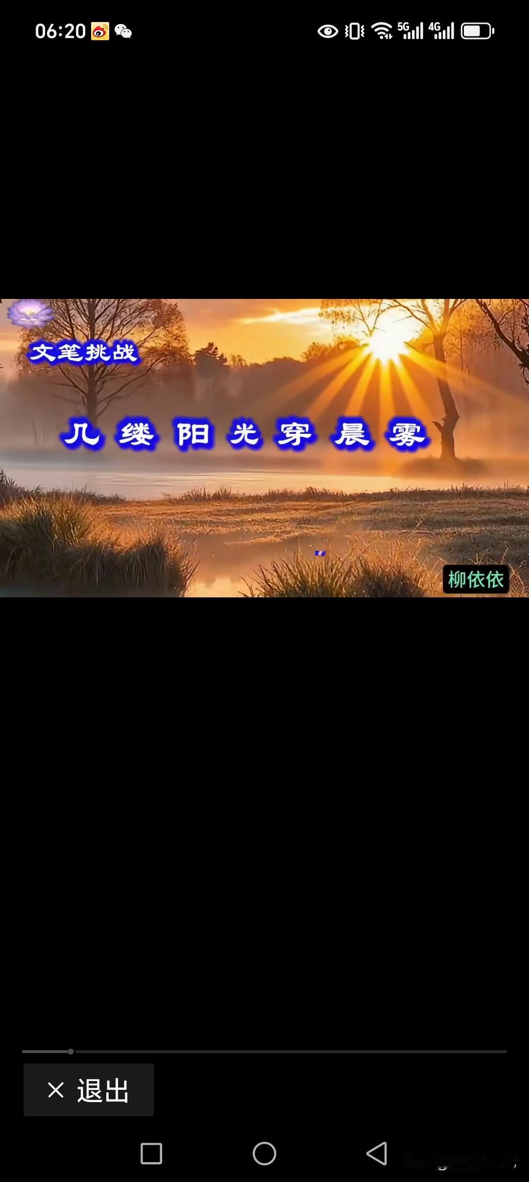 上联:几缕阳光穿晨雾
下联:一群鸟儿闹枝头