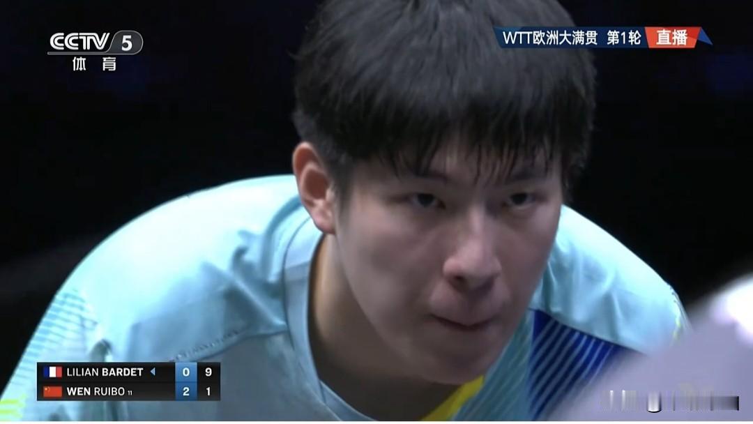 国乒小将温瑞博3-1淘汰法国的力廉·巴德晋级WTT欧洲大满贯第二轮。
  在刚刚