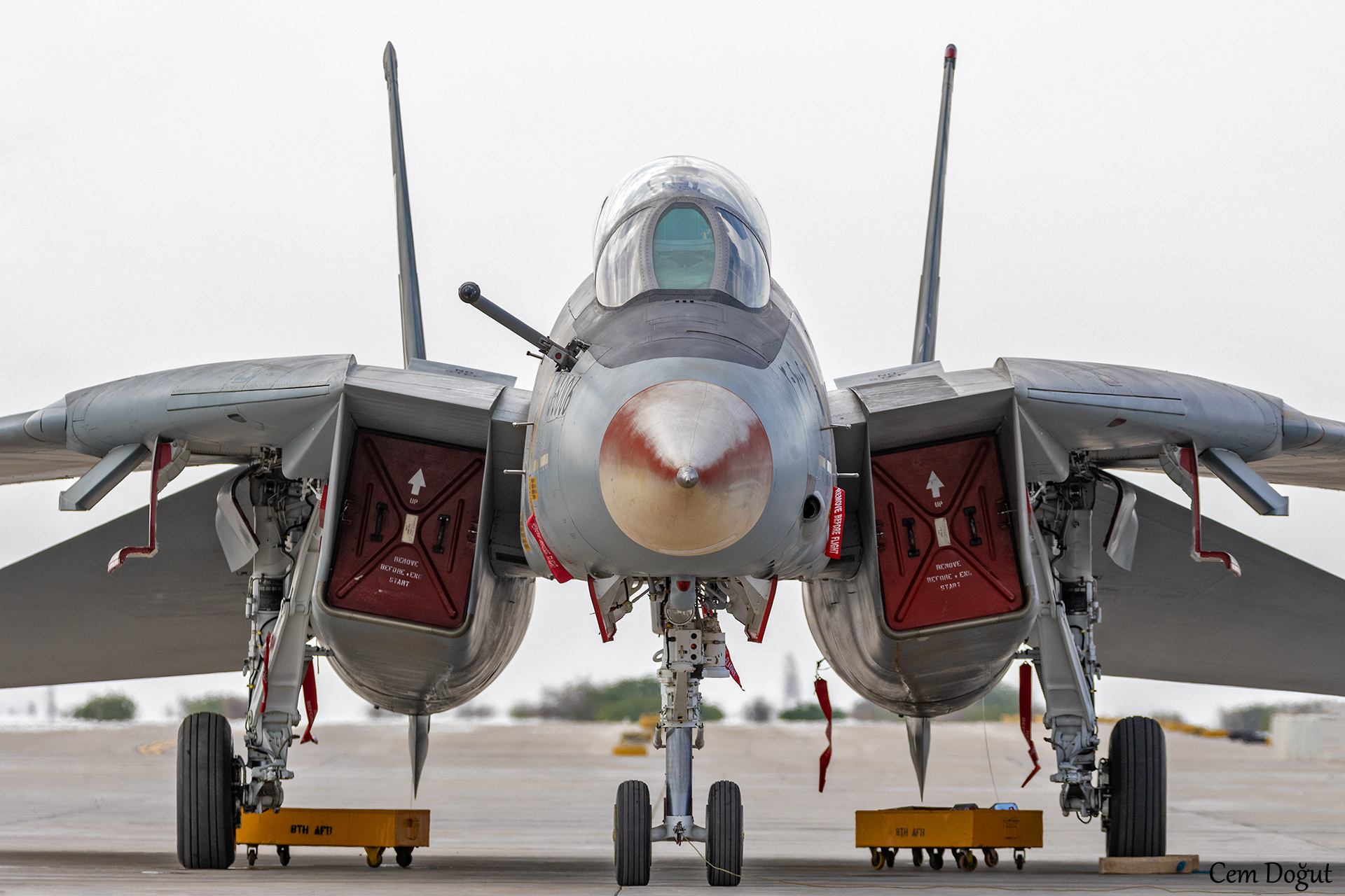 基什岛第12届伊朗国际航展（Kish airshow）上的伊朗空军F-14A，摄