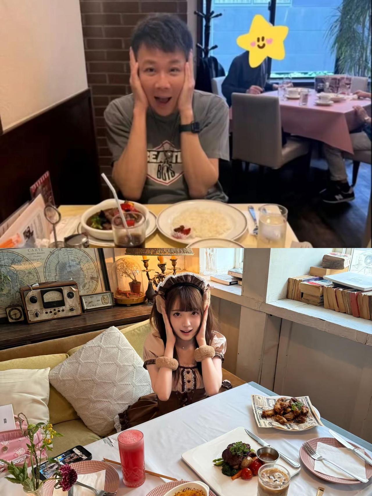 喆里陶美食。学@陶喆 的拍照姿势！仿拍