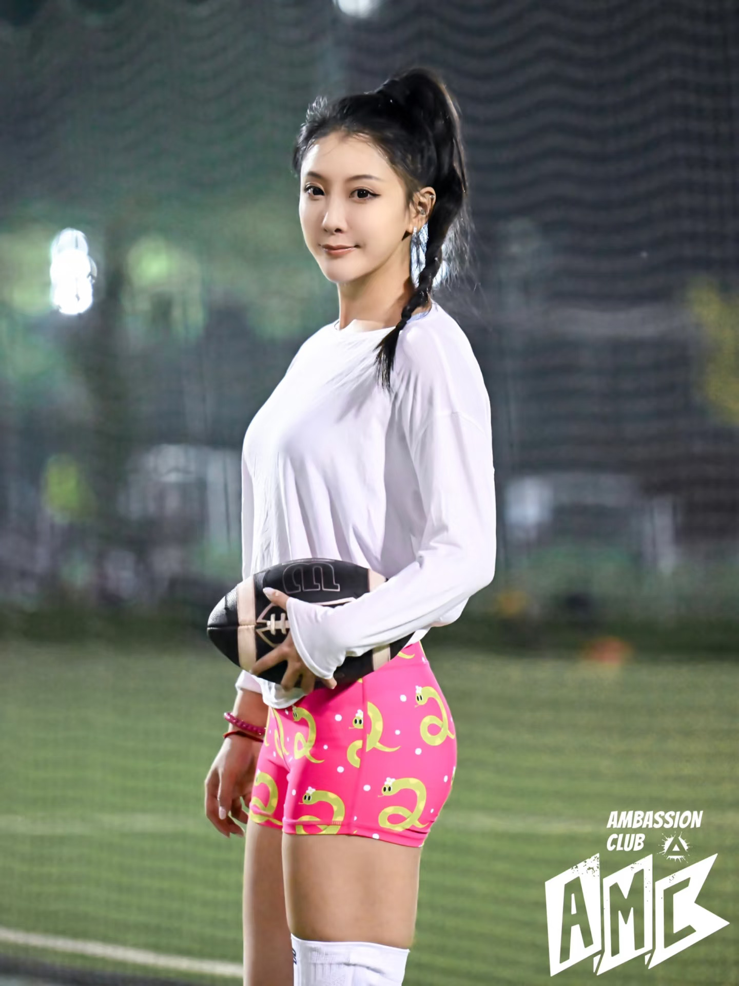 🏈橄榄球女孩的夏天终于来了～