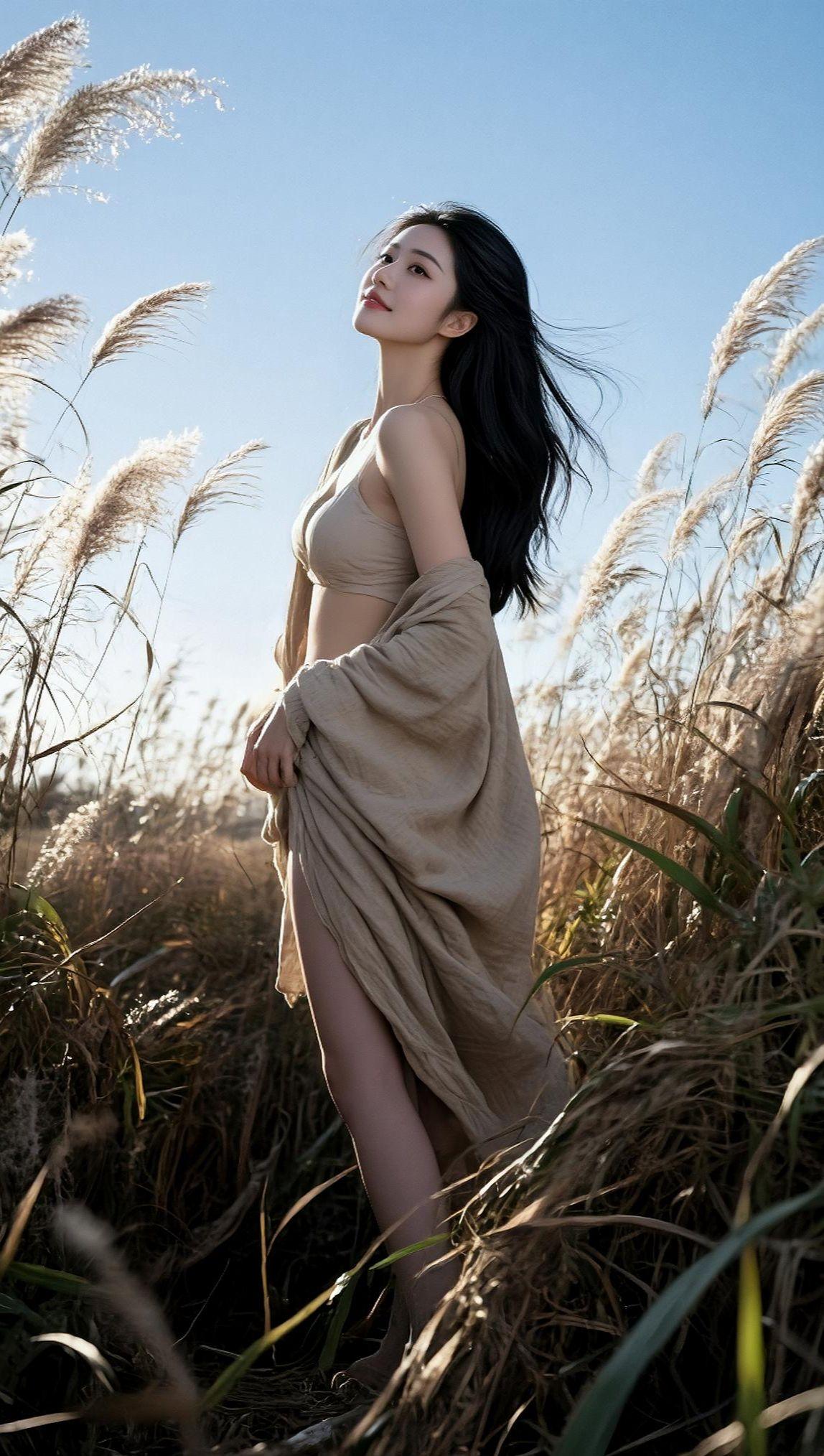 AI旷野风情写真 抖音ai创作