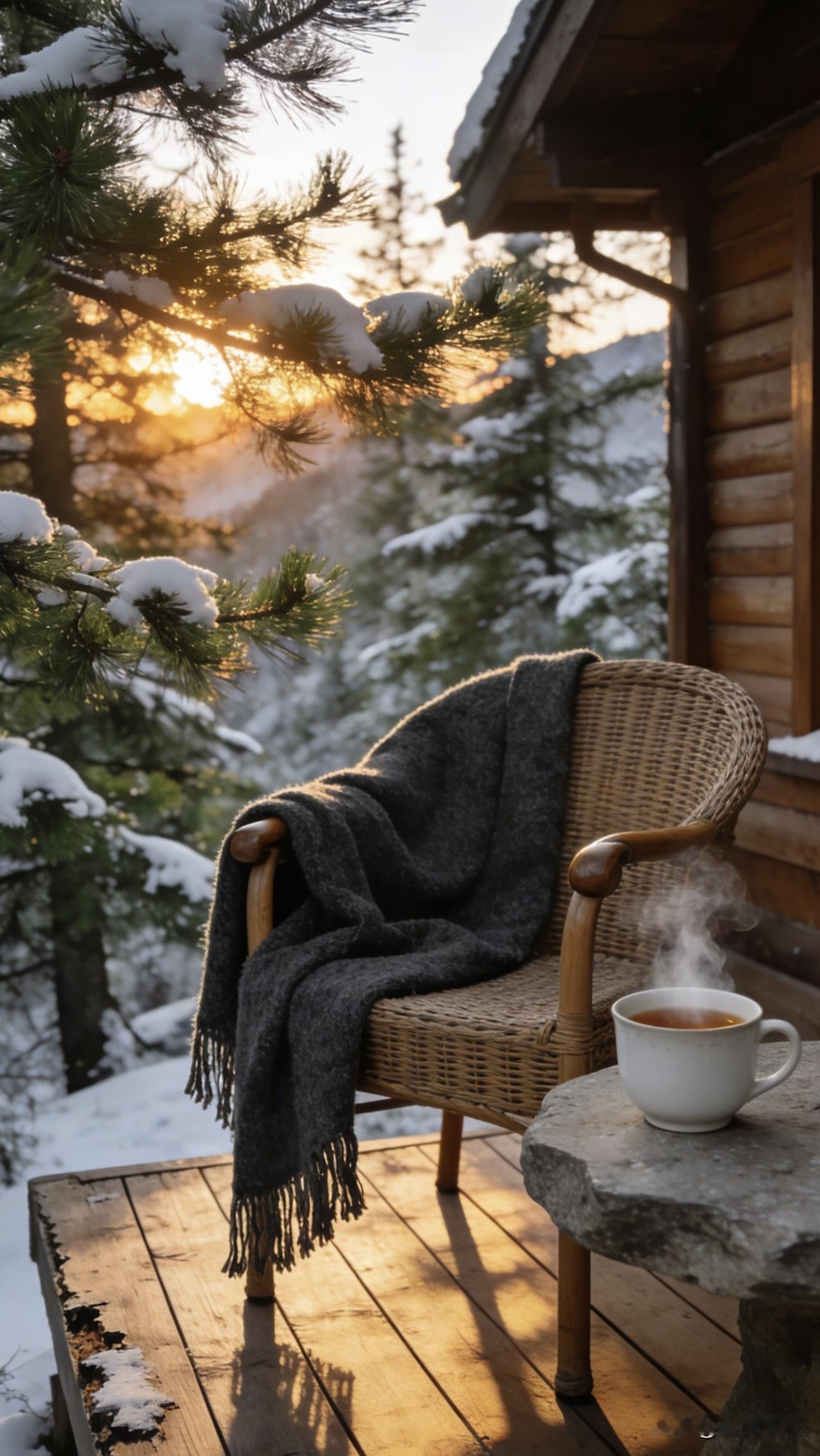 与十二月温柔作别，冬夜温软包容所有不完美

十二月的风裹着浅寒，却也藏着温柔的告