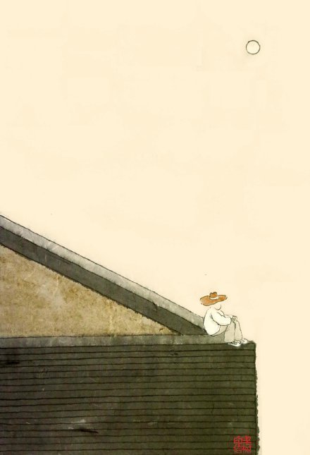 有时一人独坐，其实并不寂寞。只想自己待会儿，别人却想太多。——老树