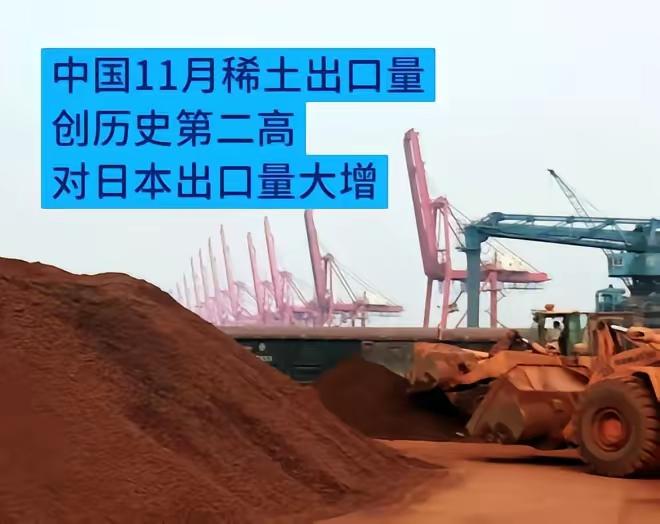 日本慌了！日本从中国进口的稀土量暴增35%！12月20日，根据德媒报道，中国海关
