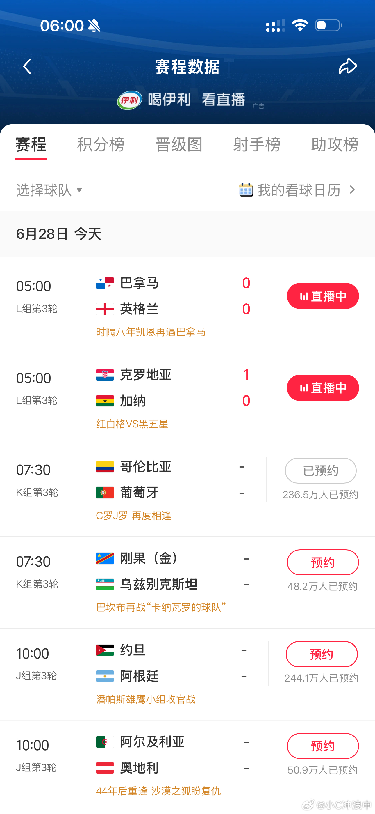 醒了！雷暴雨🌧️7点半 葡萄牙VS哥伦比亚C罗 葡萄牙 fighting世界杯