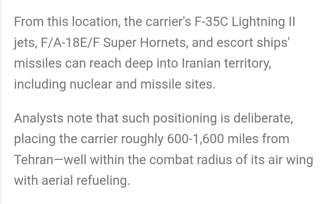 “亚伯拉罕·林肯”号航母进入伊朗攻击范围，紧张局势持续升级。何天恩