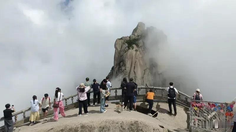 天柱山迎来云海奇观
6月20日，天柱山景区在经历大雨临时关闭后正式恢复开放。雨后
