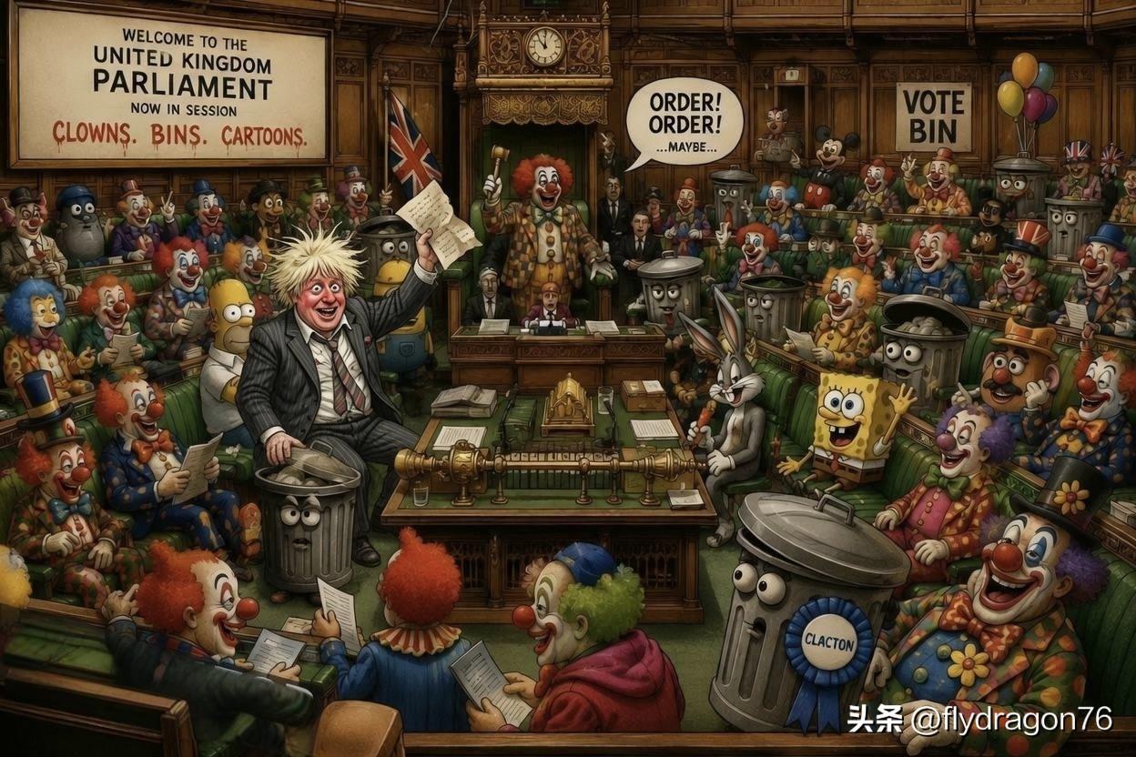 🇬🇧注意到英国政界人士越来越认真地讨论支持“垃圾桶伯爵”鲍里斯·约翰逊参加克