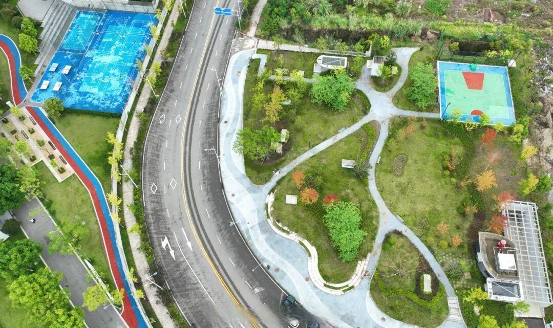 【两江新区公园+2，位置就在……】家门口又添休闲好去处~近日，位于两江水土城西大