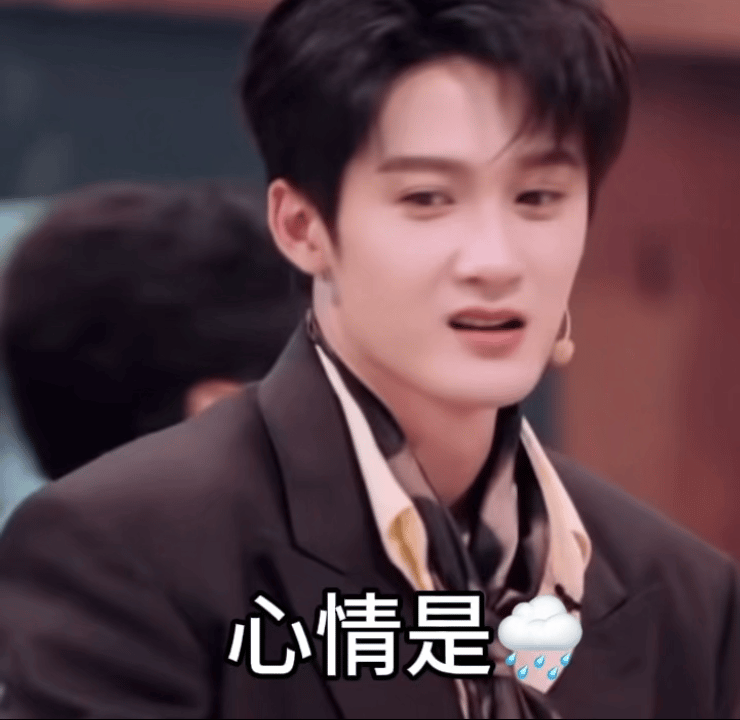 檀健次不愧是表情包大户 他做表情的时候五官可以随意调动，但不会挤在一起。大表情不