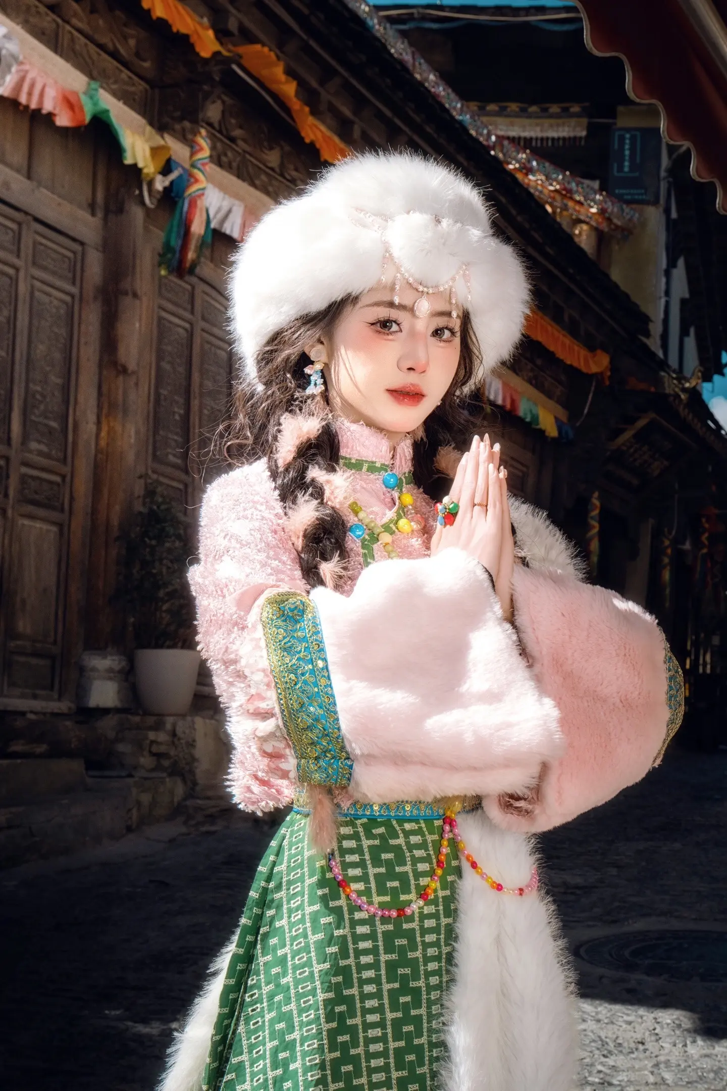 我出不去神山了  你带一支格桑花走吧。