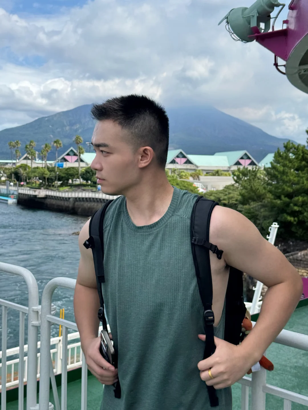 蹲了四天都没等到樱岛喷🌋